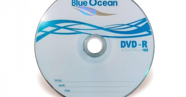 دی وی دی خام بلوشن باکس دار 50 عددی  ( Blue Ocean )